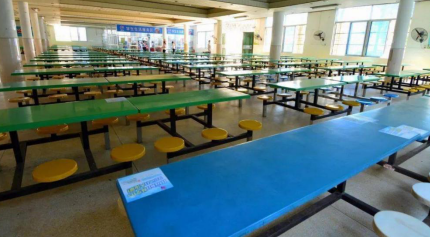 五年制大專校食堂